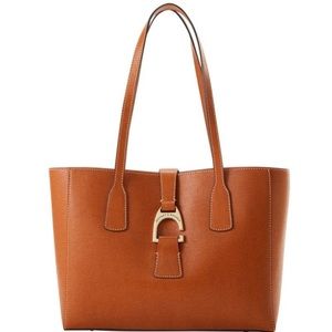 Brand new still in the plastic and stuffed with paper. To small for me.